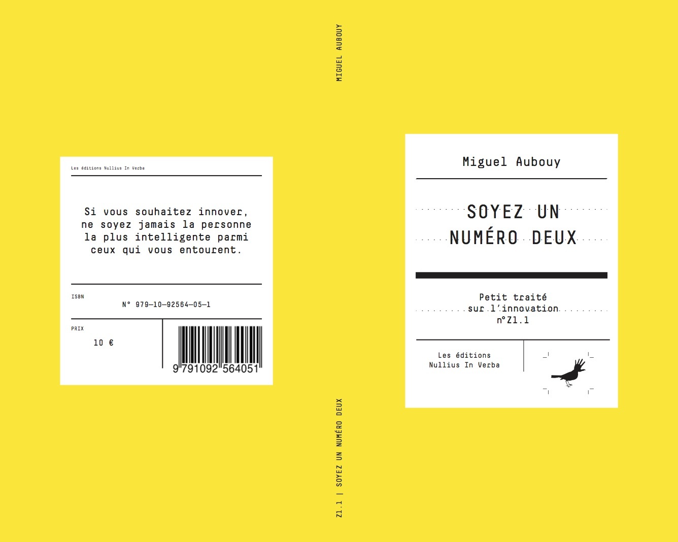 Soyez un numéro deux