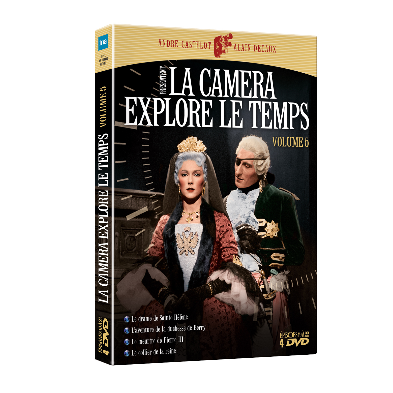 CAMERA EXPLORE LE TEMPS VOL 5 (LA) - 4 DVD