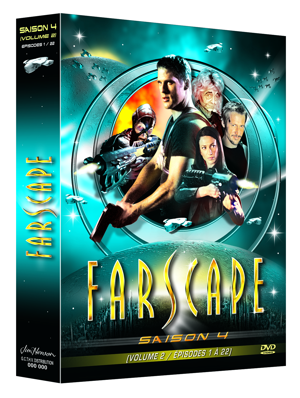 FARSCAPE - SAISON 4 -  VOL 2 - 6 DVD
