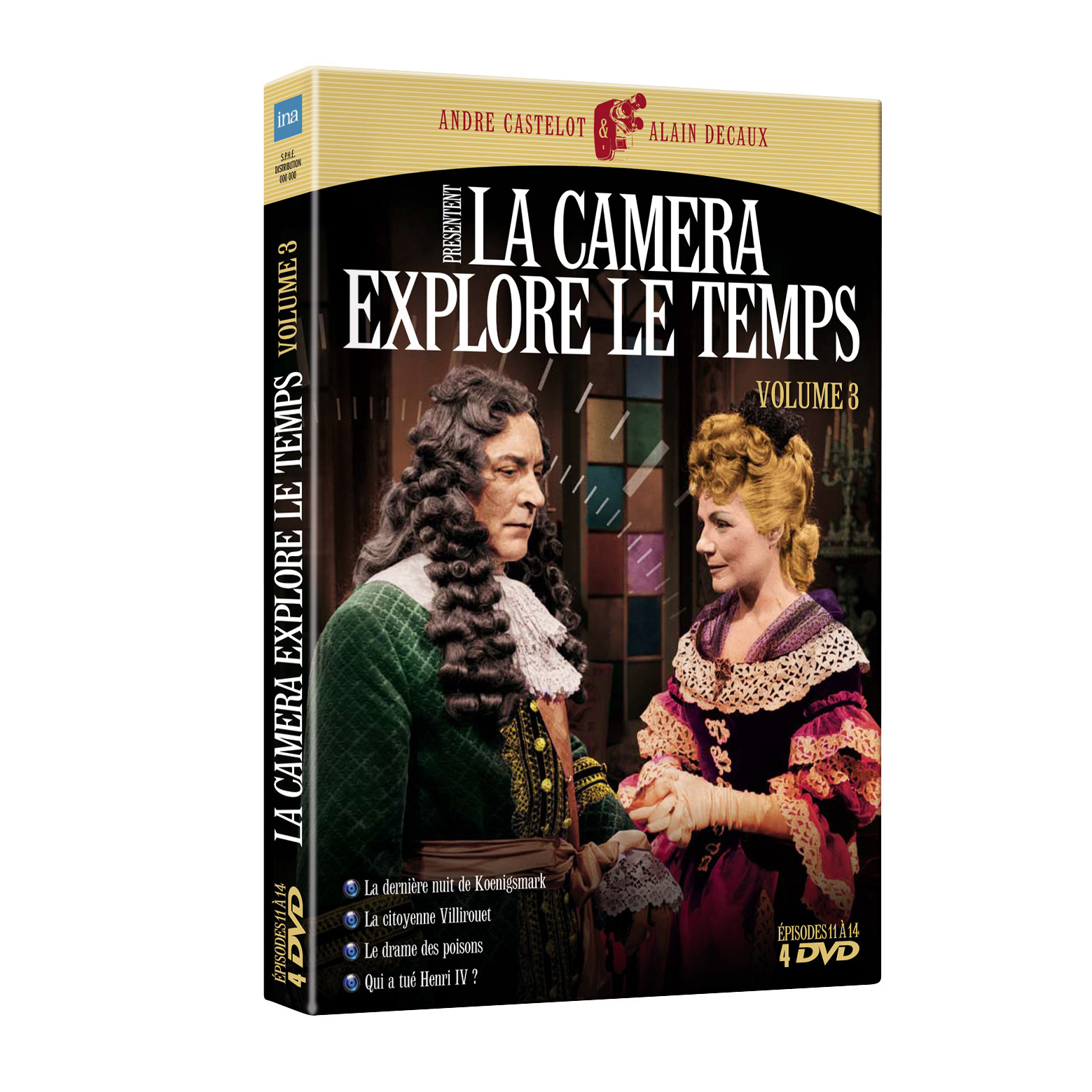 CAMERA EXPLORE LE TEMPS VOL 3 (LA) - 4 DVD