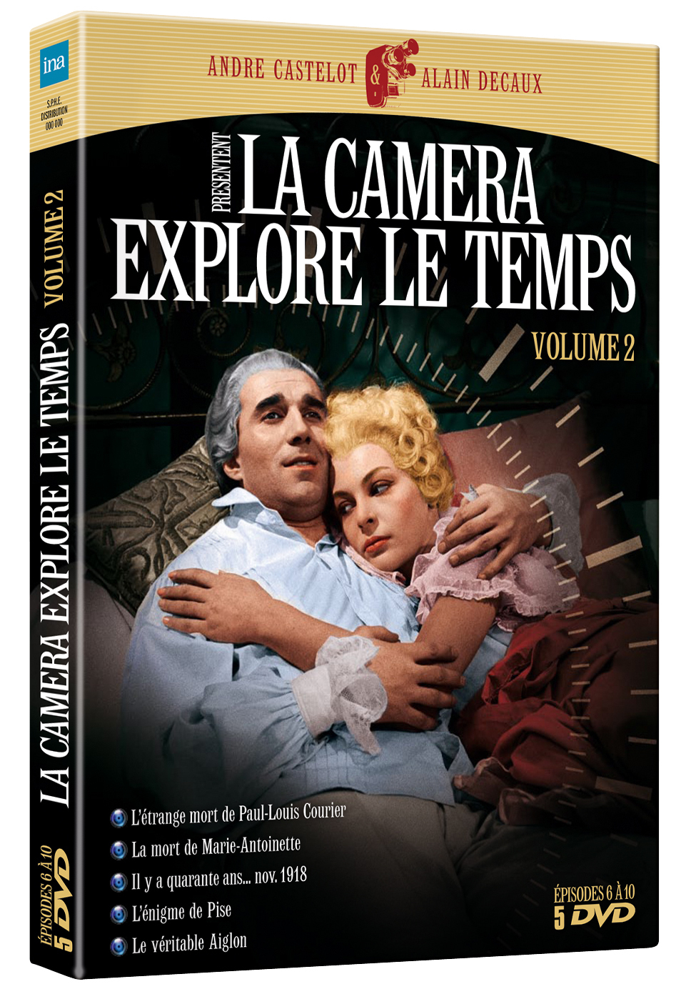 CAMERA EXPLORE LE TEMPS VOL 2 (LA) - 5 DVD