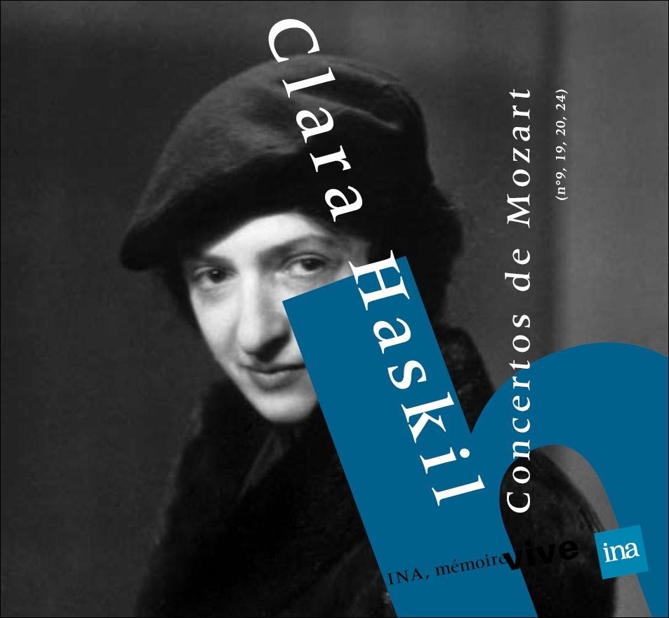 CLARA HASKIL JOUE MOZART - 2 CD