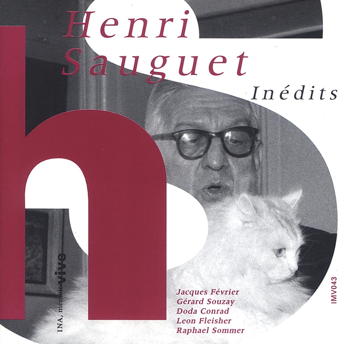 HENRI SAUGUET, INEDITS - CD