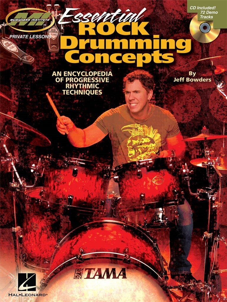 JEFF BOWDERS : ESSENTIAL ROCK DRUMMING CONCEPTS - RECUEIL + CD