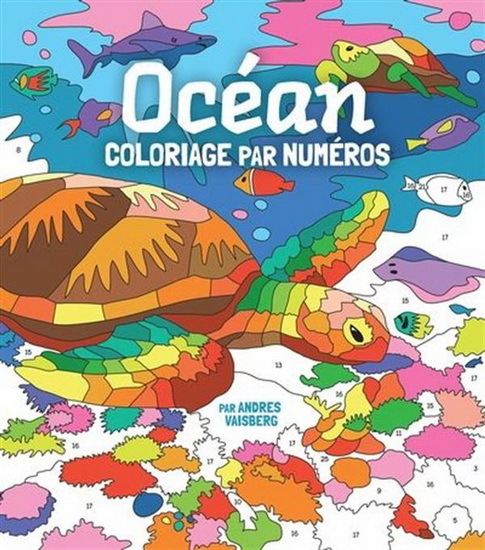 OCEAN. COLORIAGE PAR NUMEROS