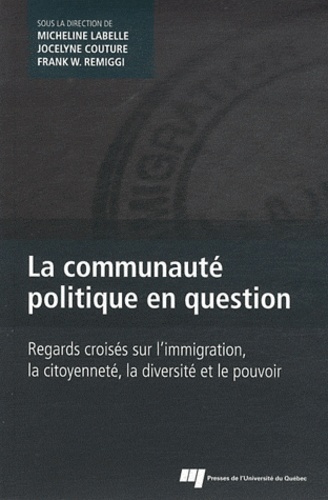 COMMUNAUTE POLITIQUE EN QUESTION