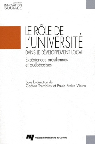 ROLE DE L'UNIVERSITE DANS LE DEVELOPPEMENT LOCAL