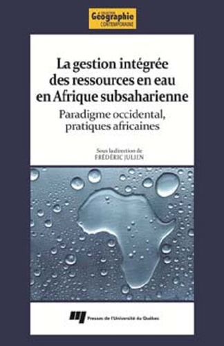 GESTION INTEGREE DES RESSOURCES EN EAU EN AFRIQUE SUBSAHARIE
