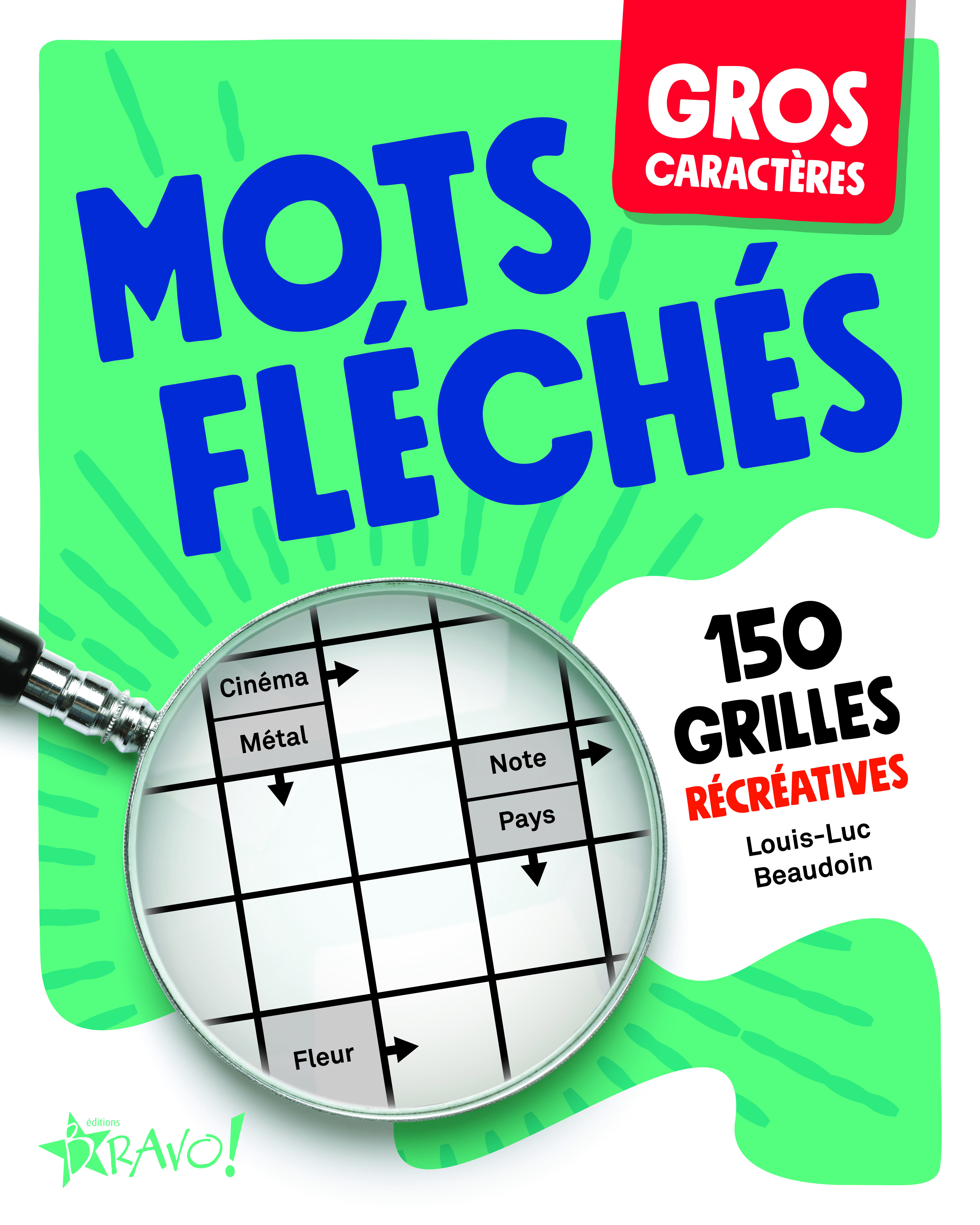 Gros caractères - Mots fléchés