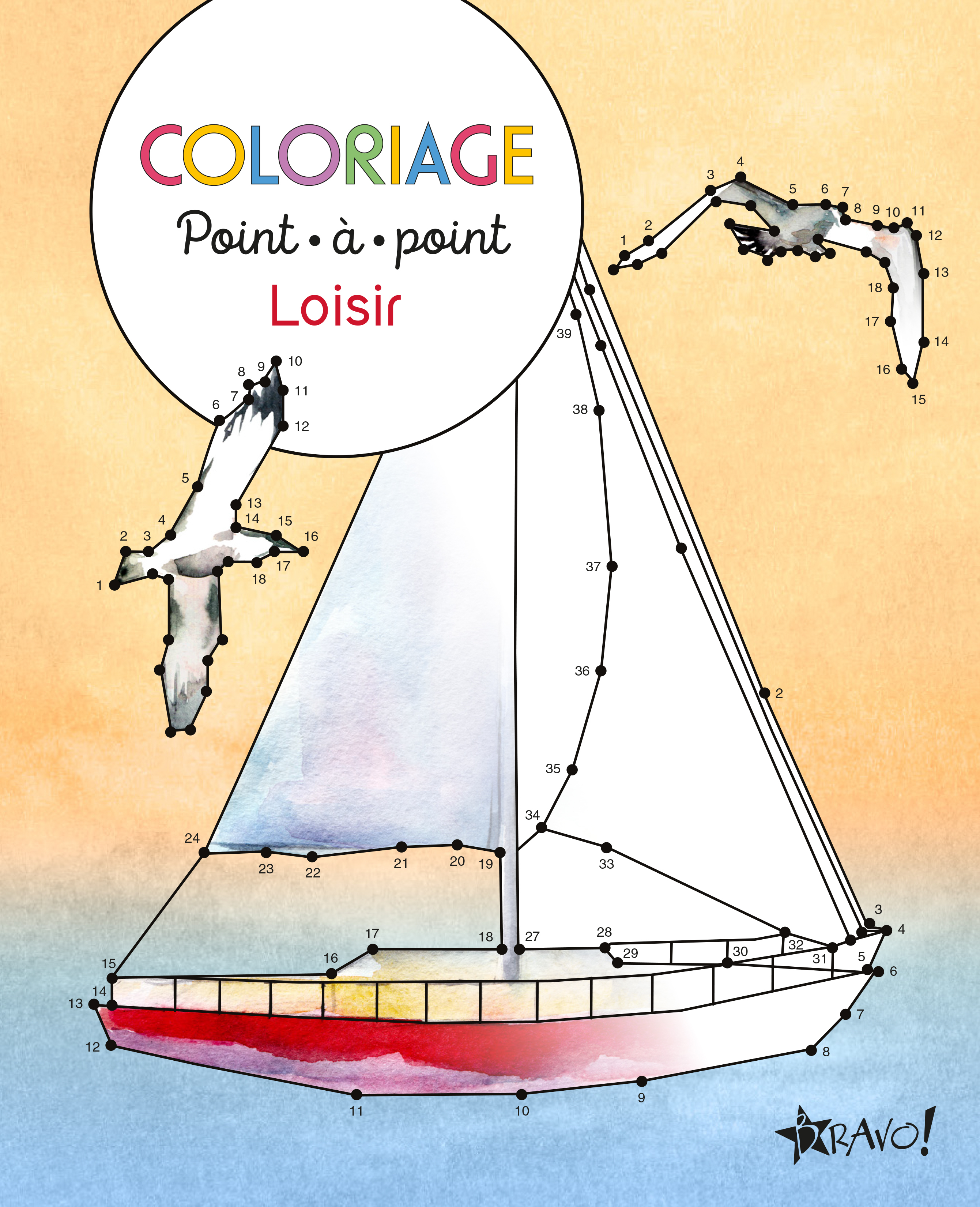 Coloriage point-à-point - Loisir