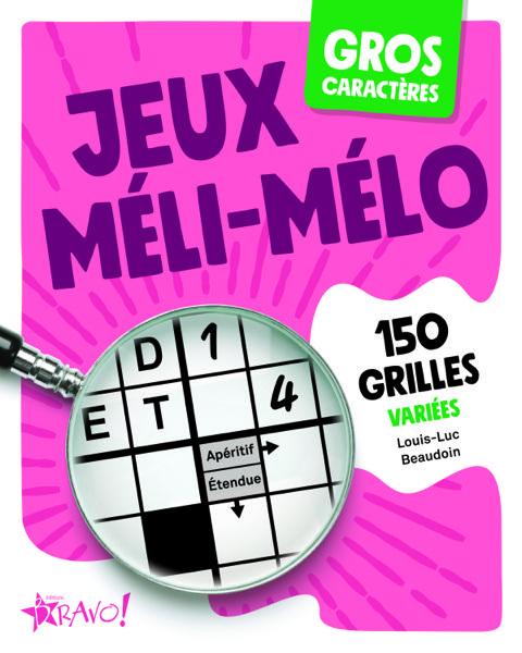 Gros caractères Jeux Méli-mélo