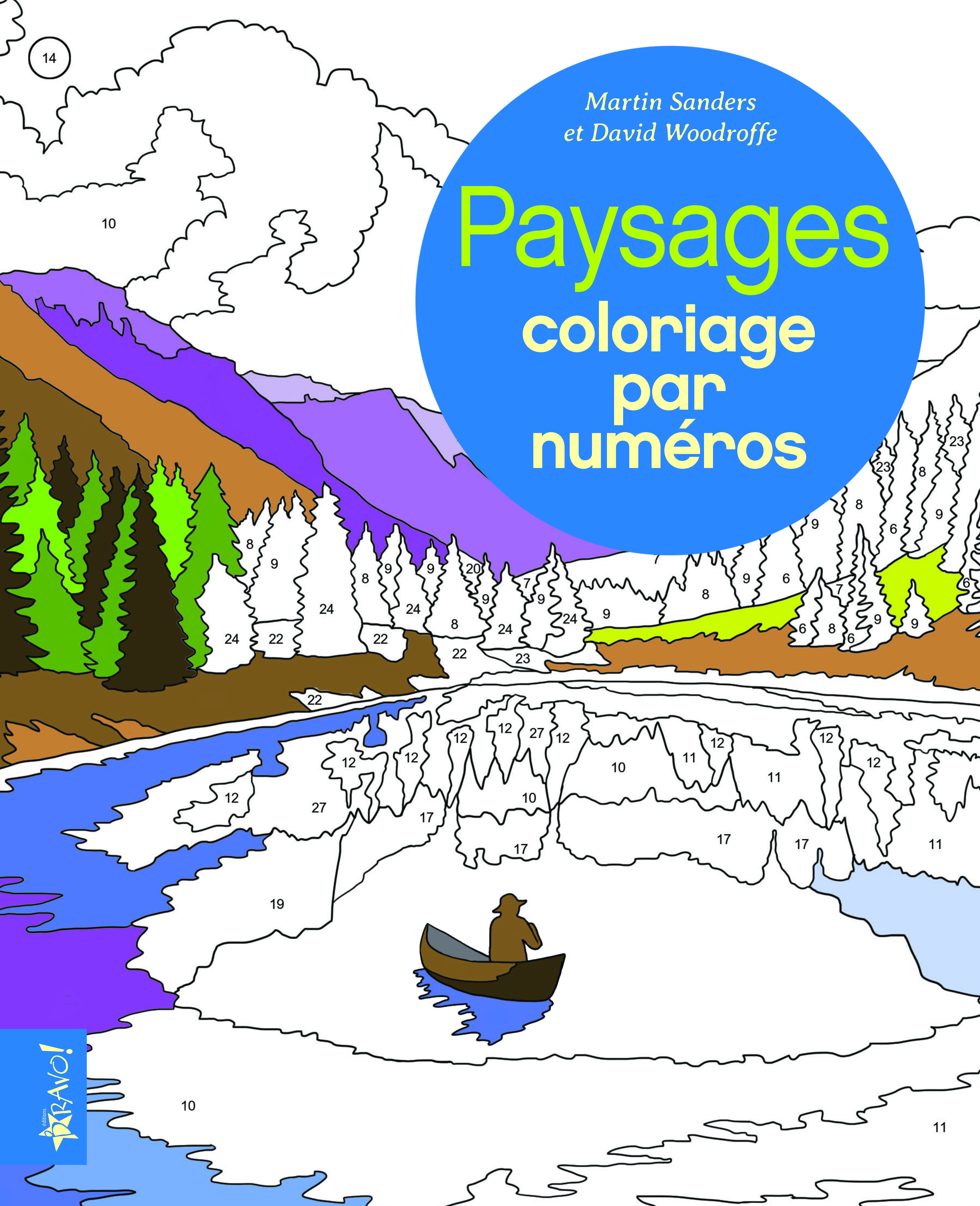 Paysages - Coloriage par numéros