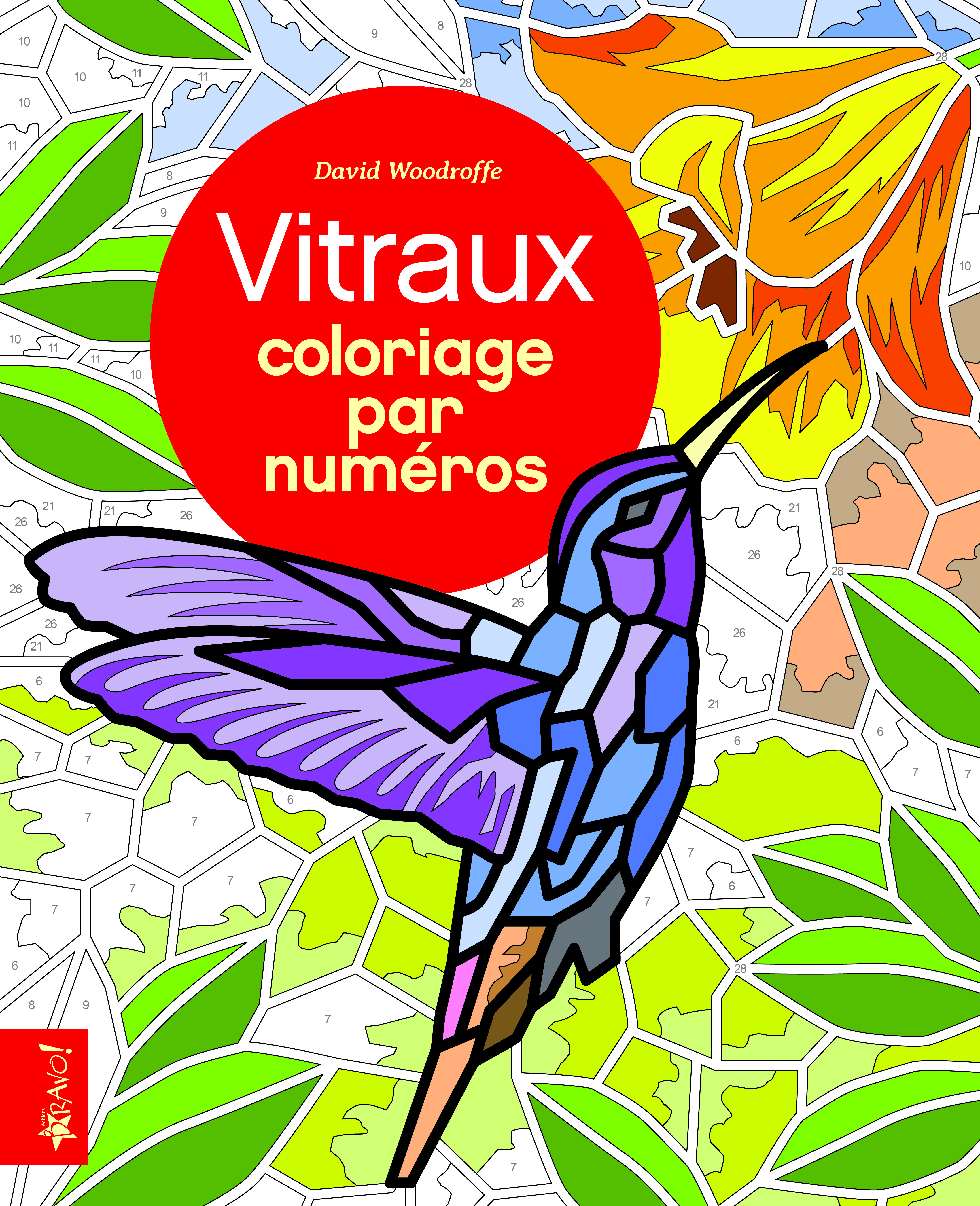 Vitraux coloriage par numéros 