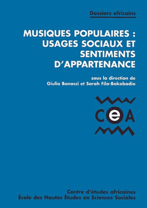 Musiques populaires - Usages sociaux et sentiments d'apparte