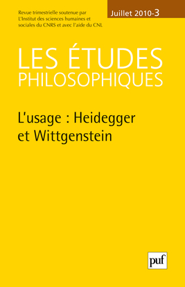 études philosophiques 2010, n° 3