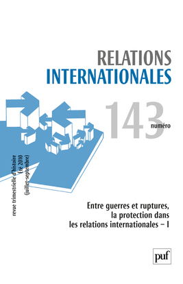 Relations internationales 2010, n° 143