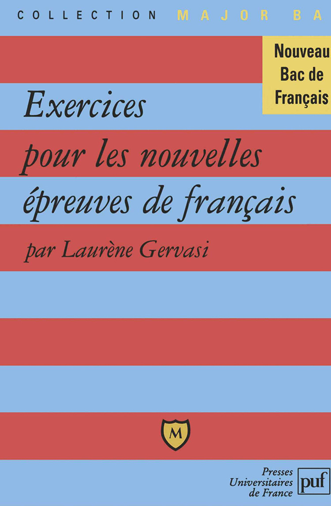 Exercices pour les nouvelles épreuves de français