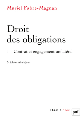 droit des obligations t1 (3ed)