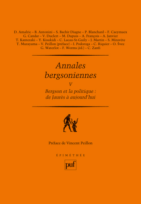 Annales bergsoniennes, V