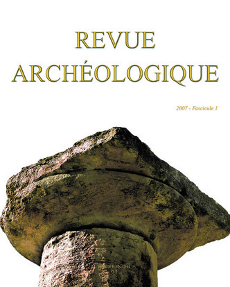 Revue archéologique 2007, n° 1