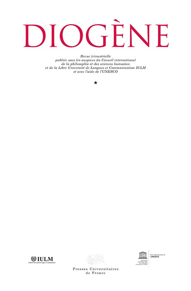 Diogène 1999, n° 187