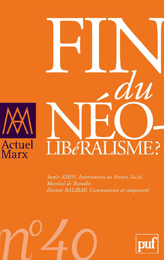 Actuel Marx 2006, n° 40