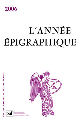année épigraphique vol. 2006