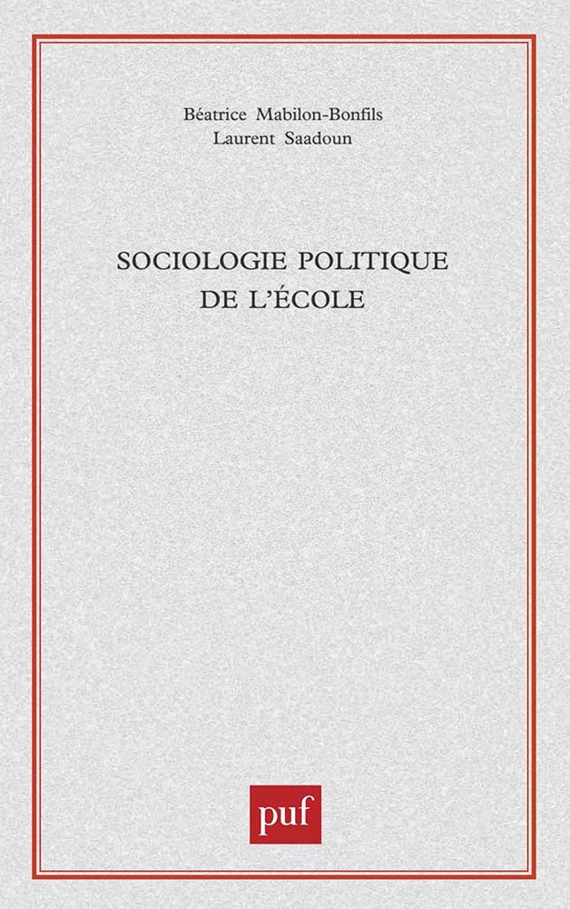 Sociologie politique de l'école