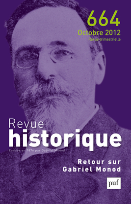 Revue historique 2012, n° 664