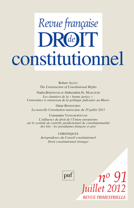 RFDC 2012, n° 91