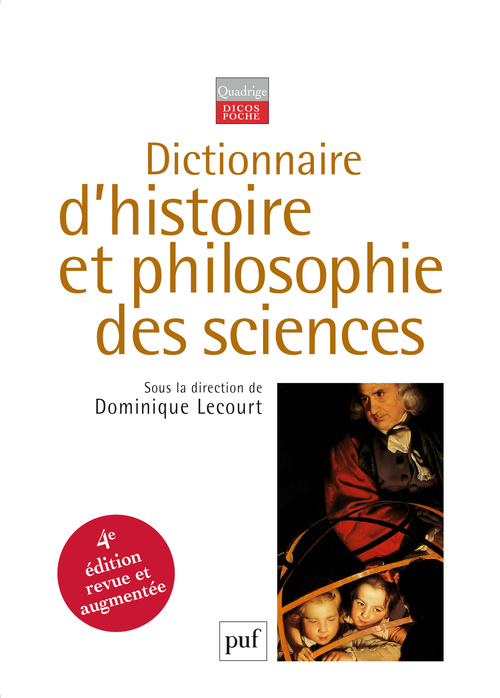 Dictionnaire d'histoire et philosophie des sciences