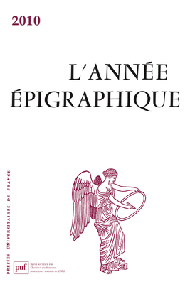 L'Année épigraphique, vol. 2010