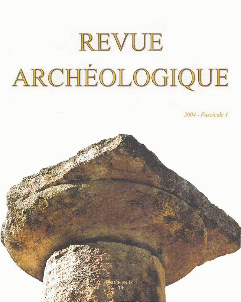 Revue archéologique 2004, n° 1