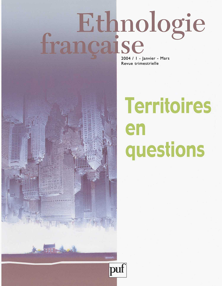 Ethnologie française 2004, n° 1