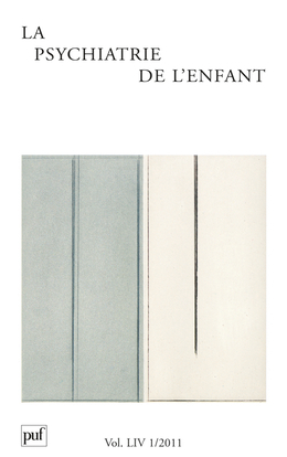 psychiatrie de l'enfant 2011, vol. 54 (1)