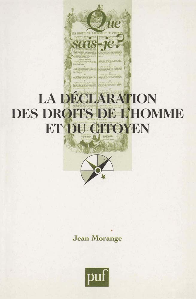 La Déclaration des Droits de l'Homme et du Citoyen (26 août 1789)