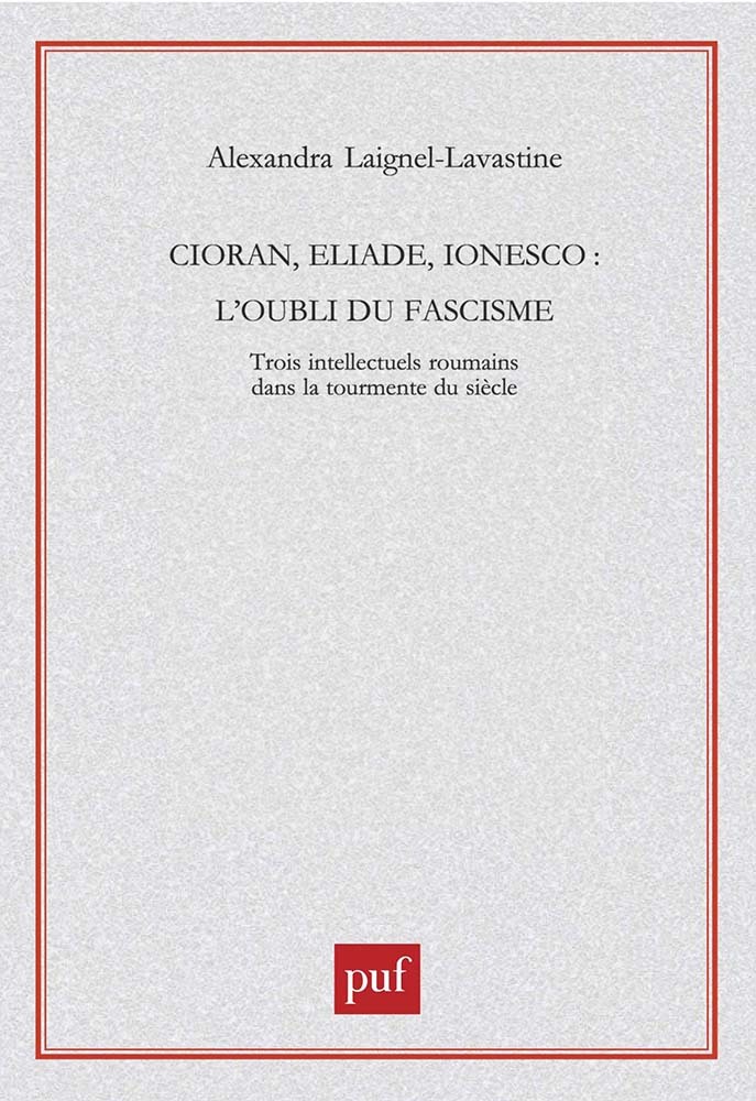 Cioran, Eliade, Ionesco