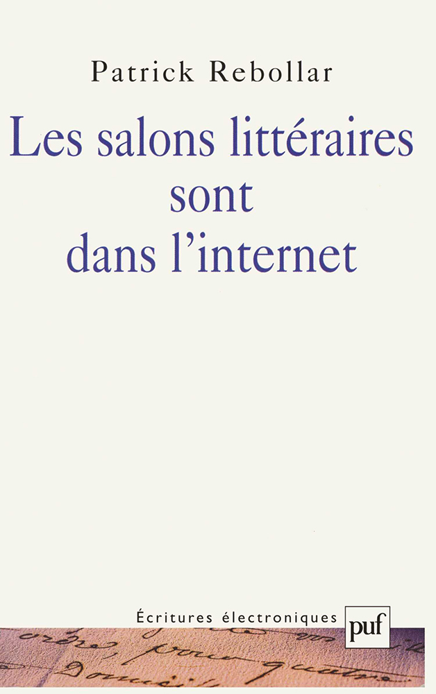 Les salons littéraires à l'heure d'internet (titre provioire)