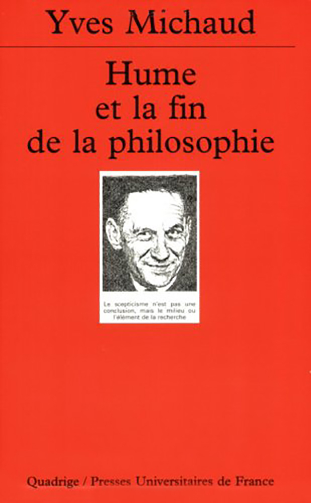 Hume et la fin de la philosophie
