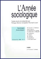 année sociologique 2005, vol. 55 (2)