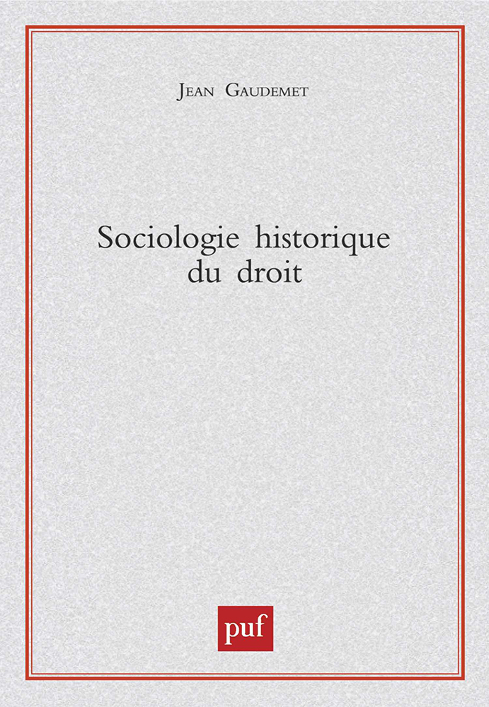 Sociologie historique du droit