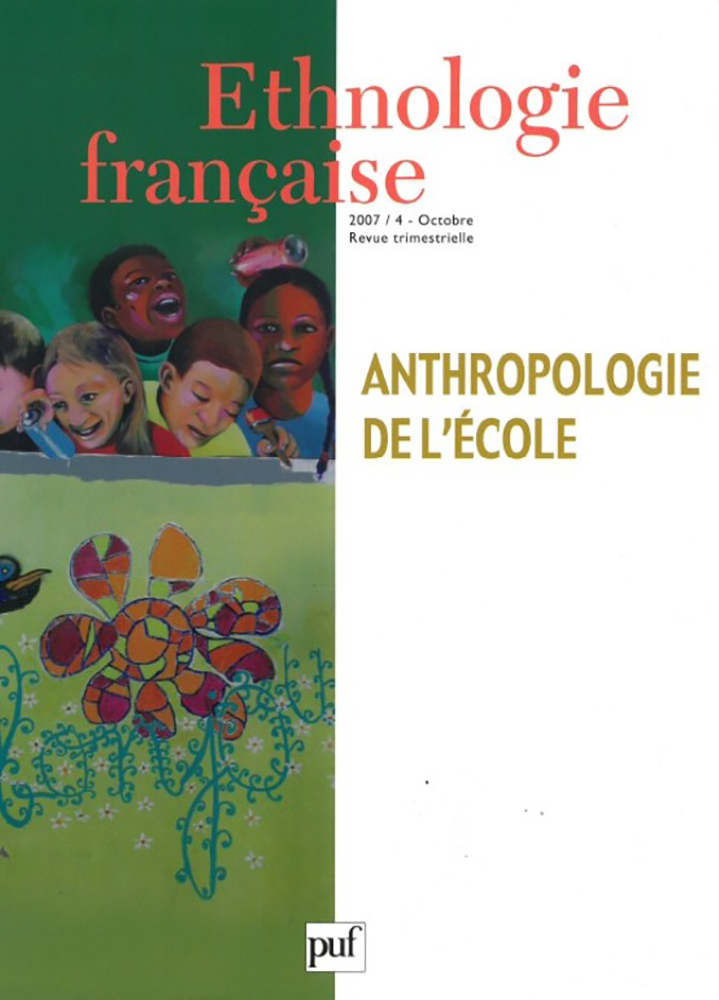 Ethnologie française 2007, n° 4