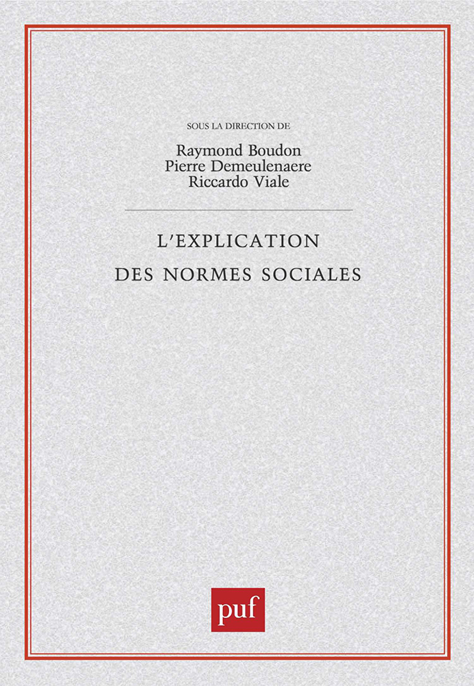 L'explication des normes sociales