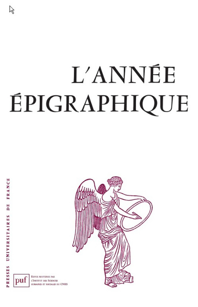 L'Année épigraphique, vol. 2004