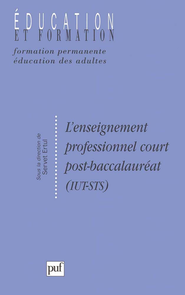L'enseignement professionnel. Cours post-bac