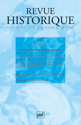 Revue historique 2010, n° 653
