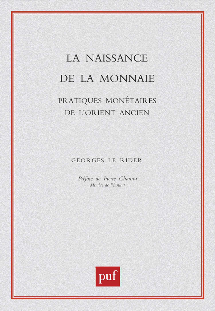 La naissance de la monnaie
