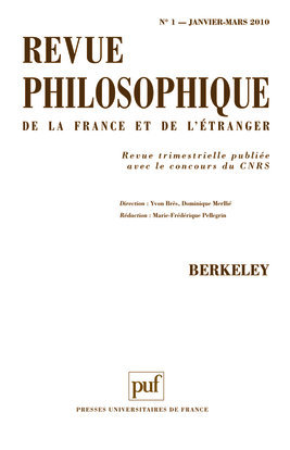 Revue philosophique 2010, t. 135 (1)