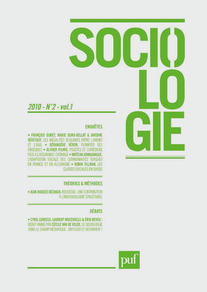 Sociologie 2010, n° 2
