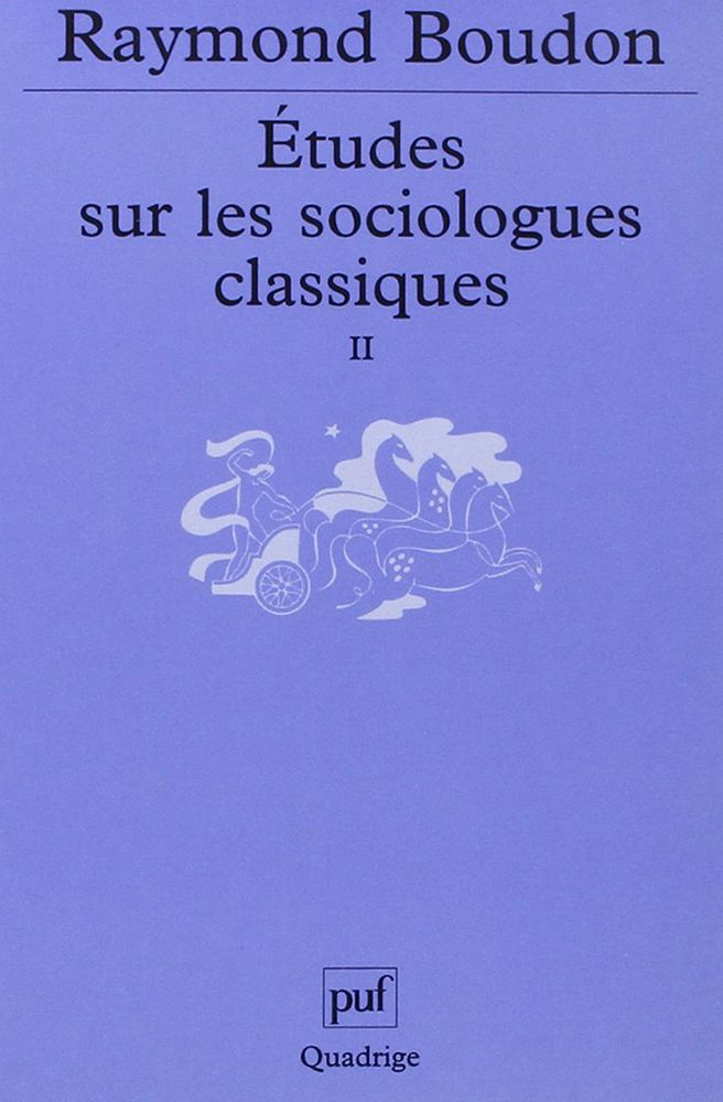 Études sur les sociologues classiques, II